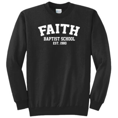 Faith Baptist Core Fleece Crewneck Sweatshirt Thumbnail