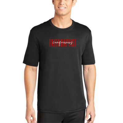 Faith Baptist Conquerors Black PosiCharge ® Competitor Tee Thumbnail